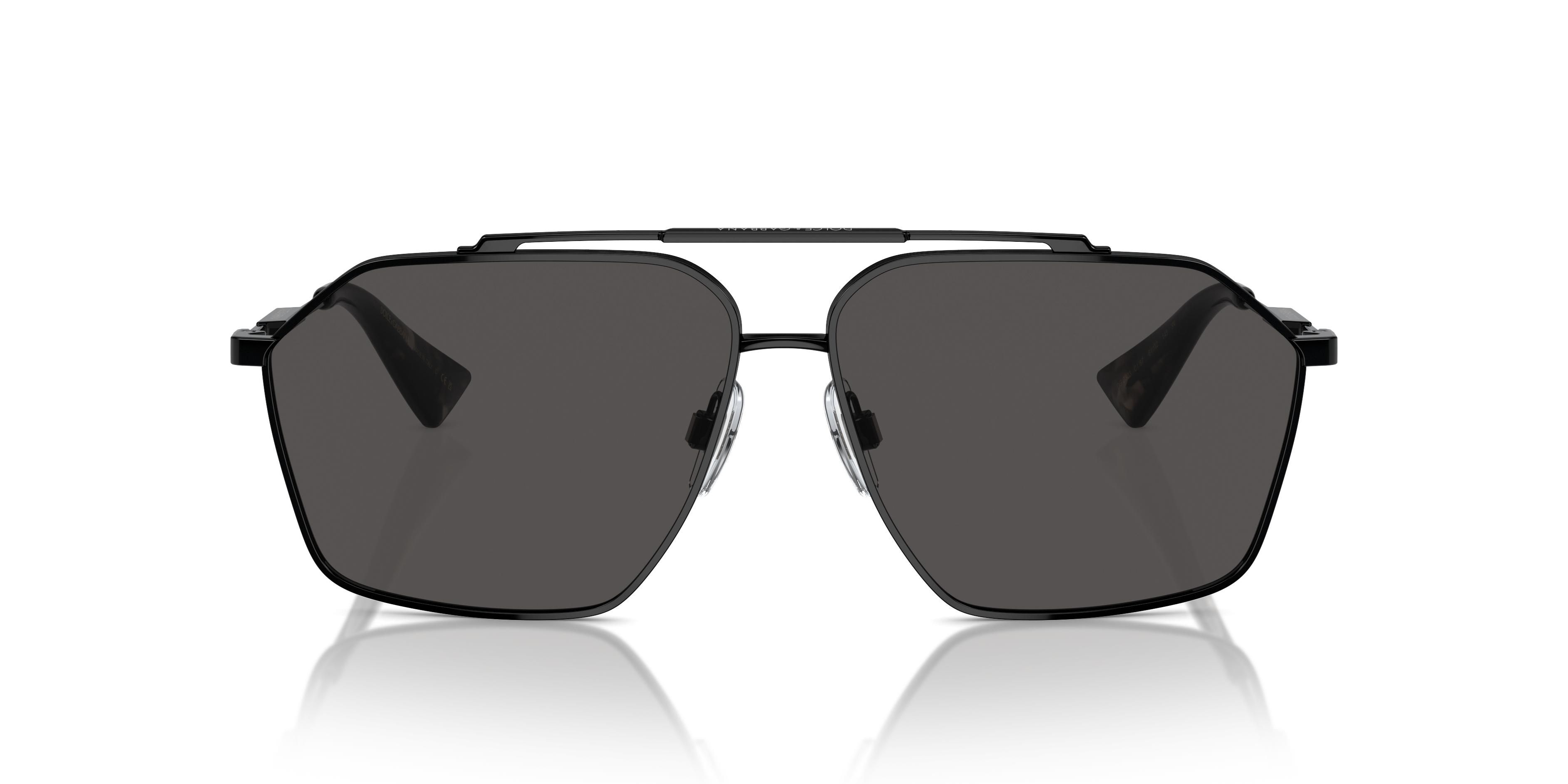 Dolce & Gabbana DG2303 (01/87) 61 | Unisex Siyah Güneş Gözlüğü